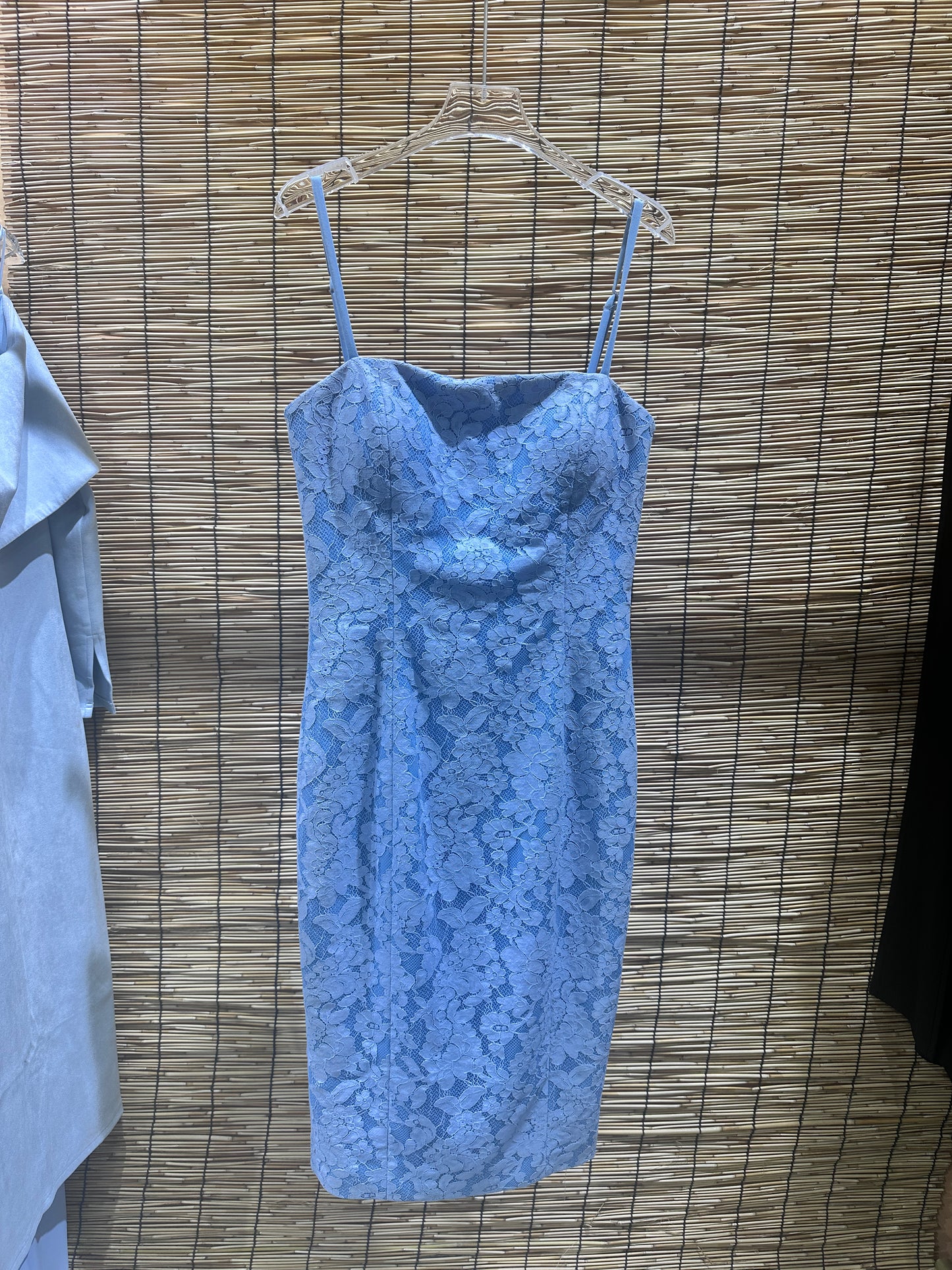 Light Blue Lace Camisole Dress