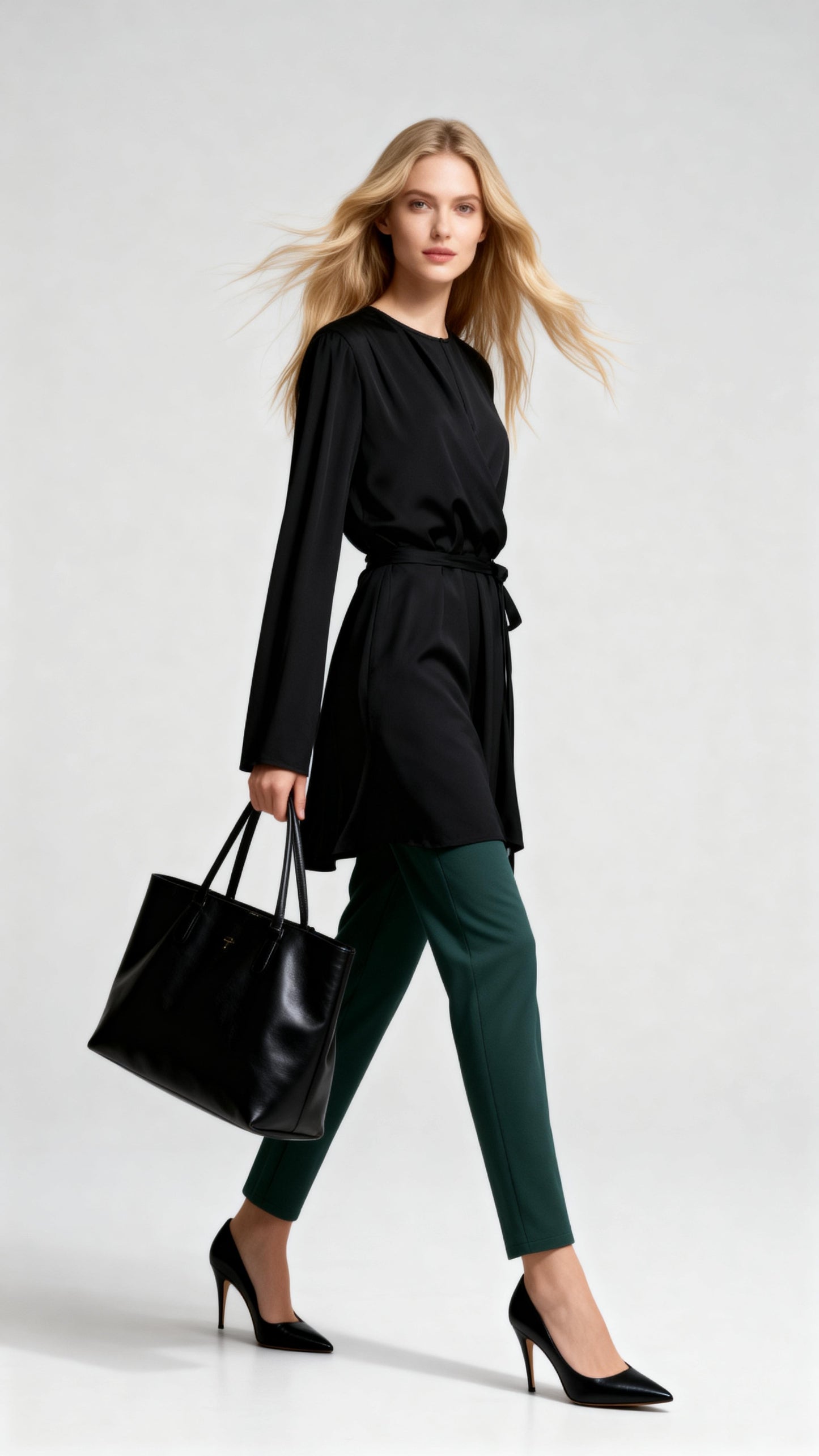 Waist-Defined Shirt