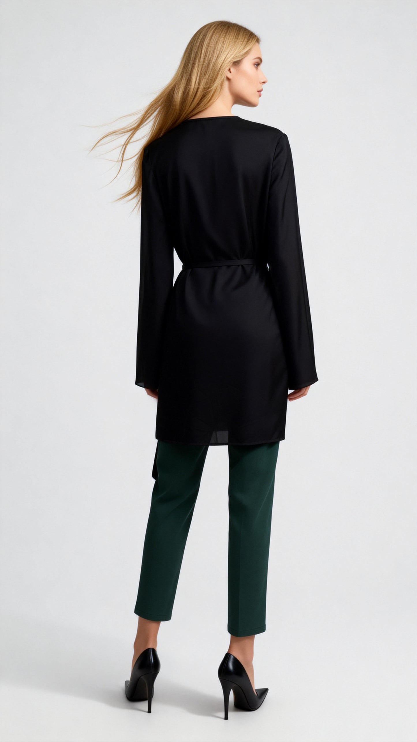 Waist-Defined Shirt