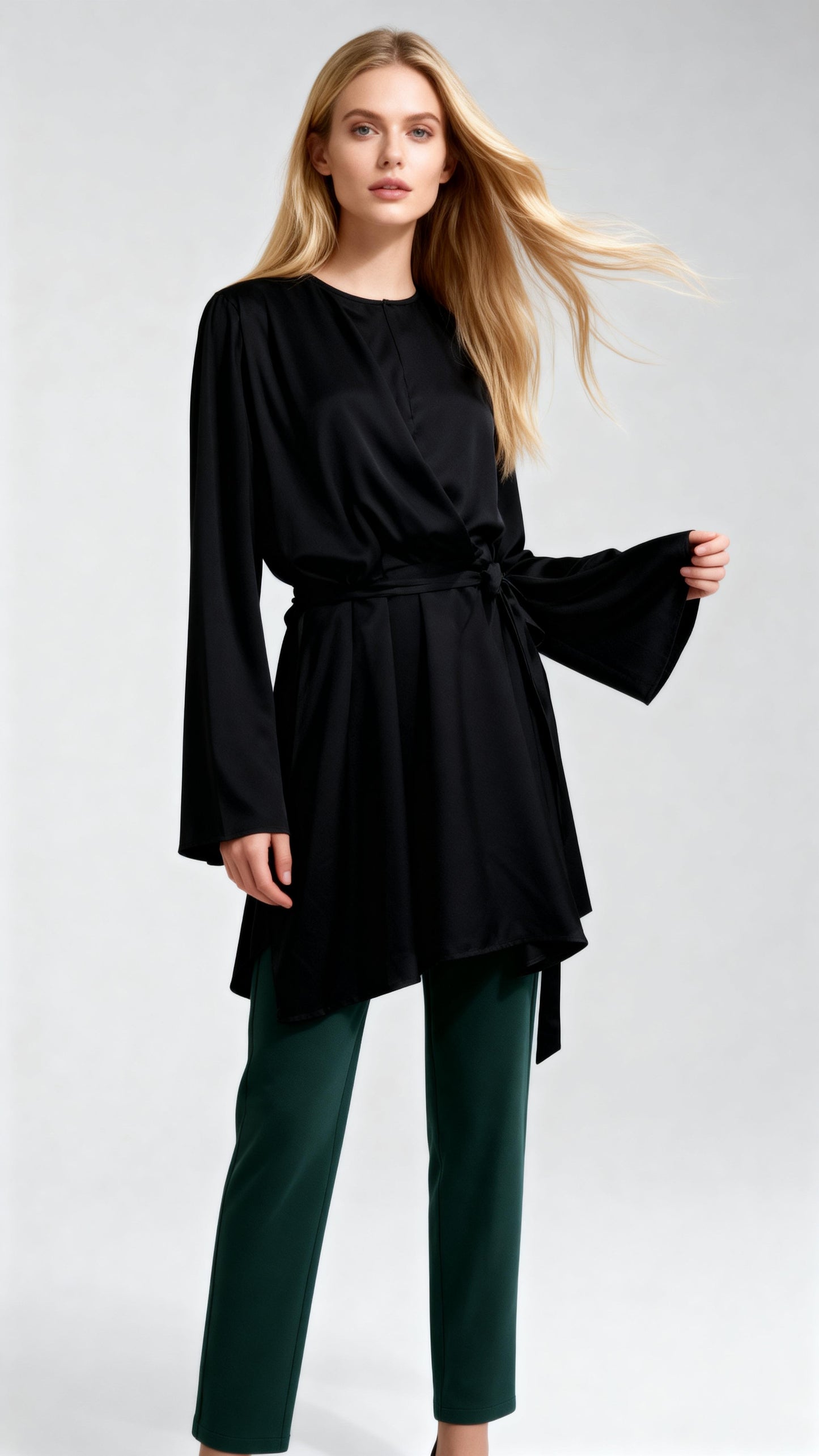 Waist-Defined Shirt