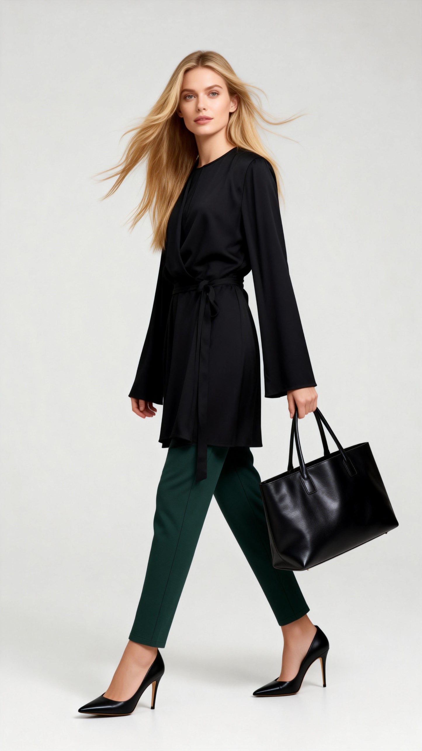 Waist-Defined Shirt