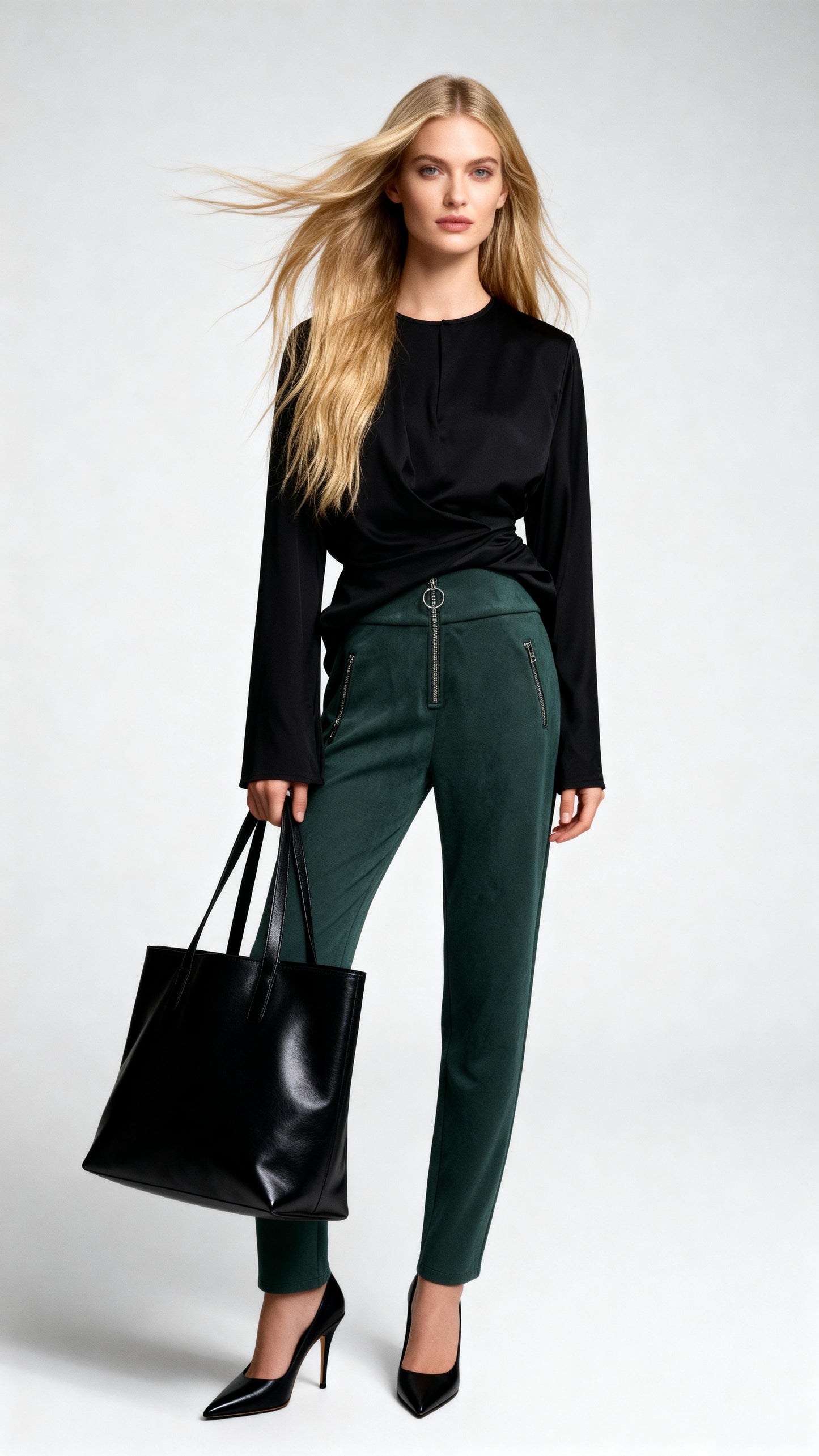 Waist-Defined Shirt