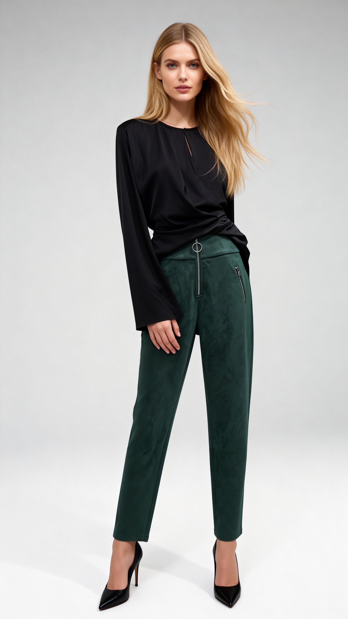 Waist-Defined Shirt