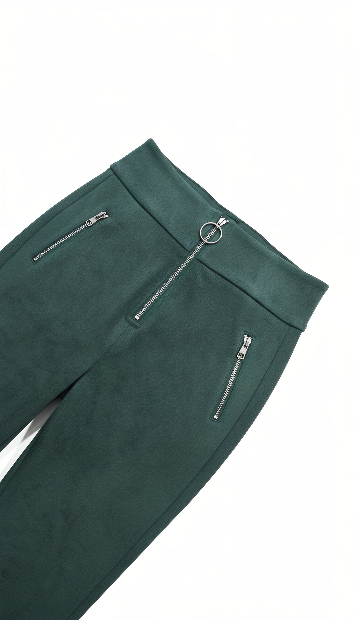 Emerald Green Cropped Pants